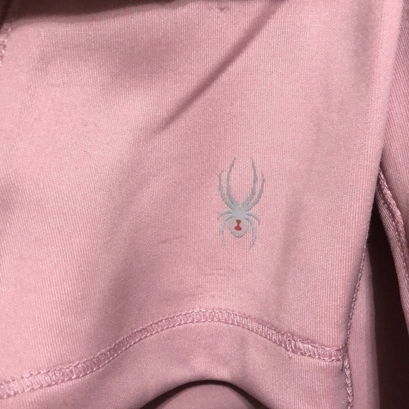 SPYDER Active Pullover Hoody Women's Light Dusty Pink Size Medium NWT - Picture 3 of 8